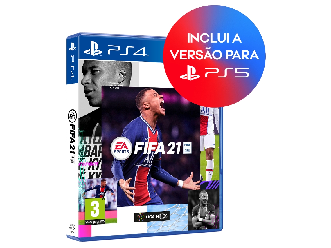 Jogo PS4 FIFA 21